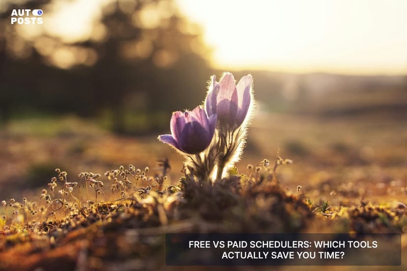 Free vs Paid Schedulers Which Tools Actually Save You Time — cover