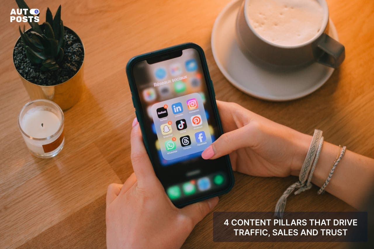 The 4 Content Pillars That Drive Traffic, Sales, and Trust — cover